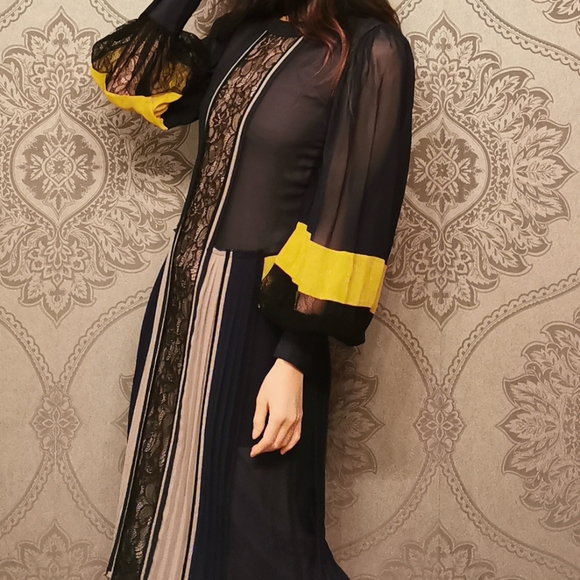 BCBG MaxAzria RUNWAY silk dress - Picture 2 of 10